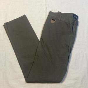 April 77 Dad Pants Joey Dischord Comfort Jeans, Size 33x32, Color Green